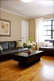 Living Room w/ Direct View of Candler Park