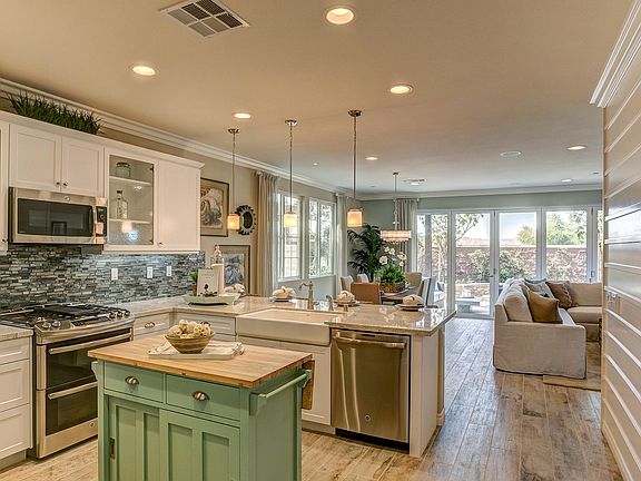 Bright, functional kitchen