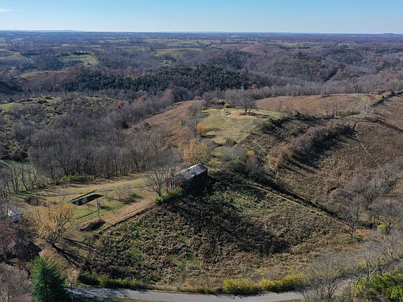 Aerial drone shot from the east boundary