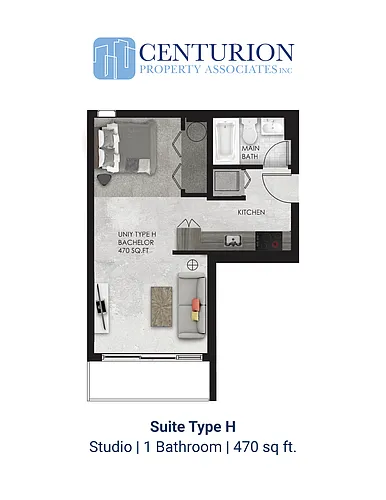 Floor plan Studio