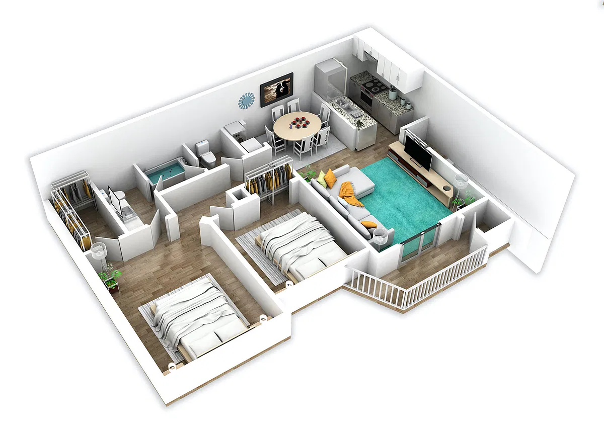 Floor plan B1