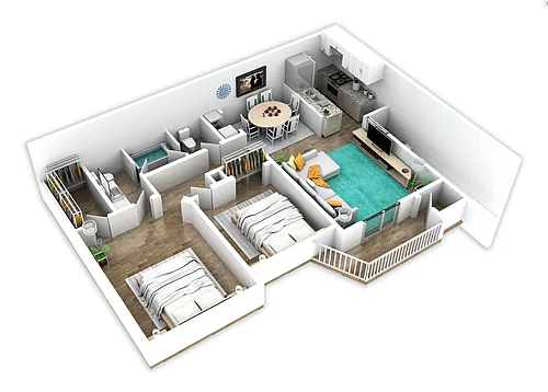 Floor plan B1