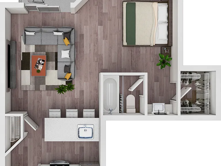 ParkValley_Chastain_Studio1b_465sf_3D ParkValley_Chastain_Studio1b_465sf_3D