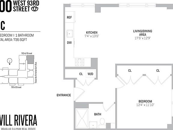 2nd image of 100 W 93rd St APT 6C