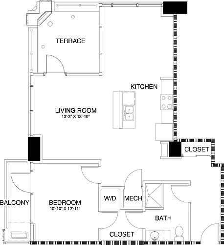 Floor plan F1