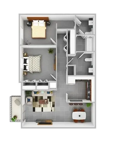 Floor plan 2br 1 and half bath