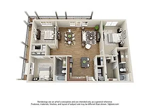 Floor plan C1R