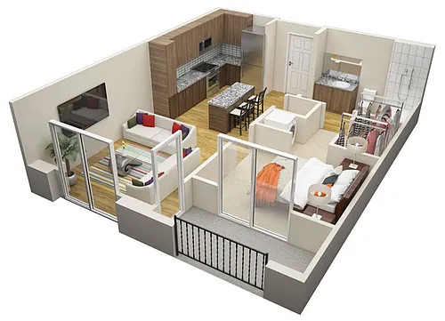 Floor plan A1