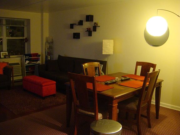Living room and dining room combination