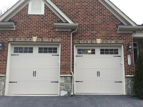 Two single garages