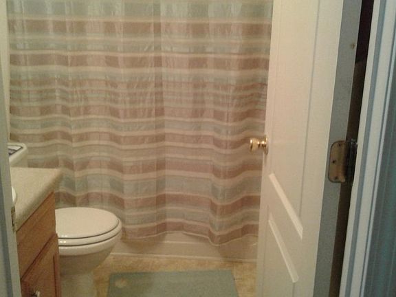 Full bath on second level