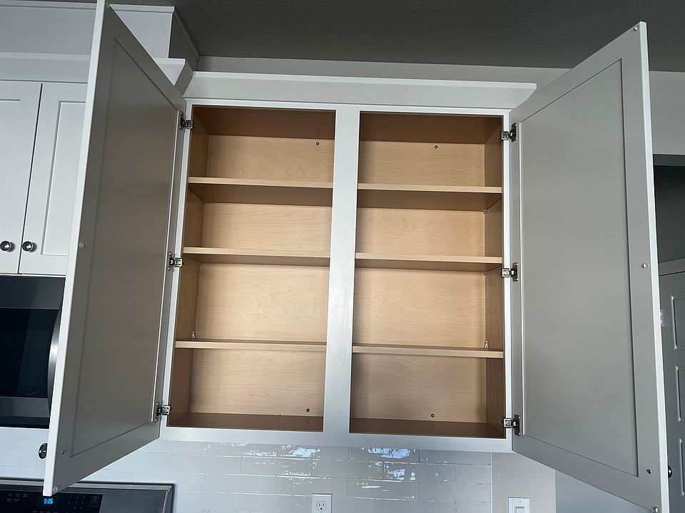 Wooden cabinets