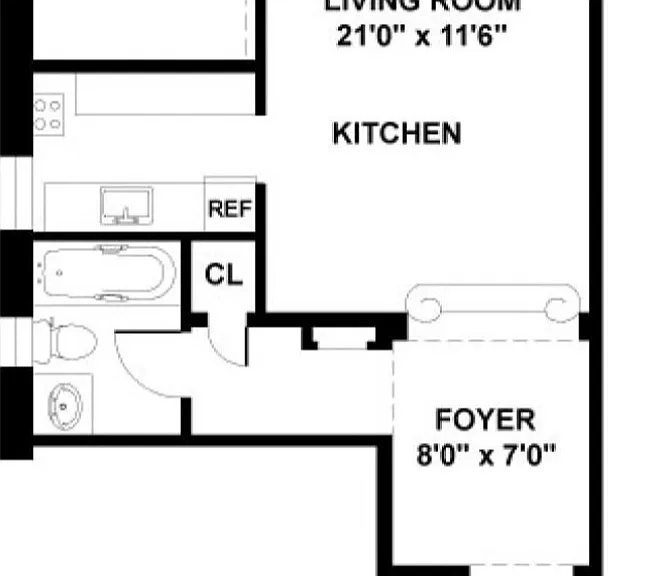 357 W 55th St #6M — Photo 8