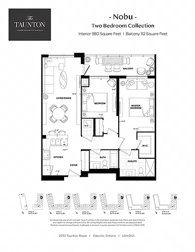 Floor plan Nobu