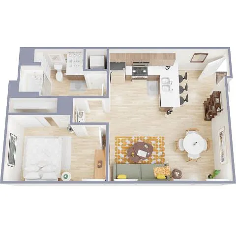 Floor plan 1HM