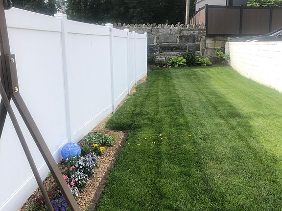 rear lawn