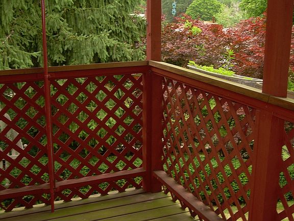 Rear deck