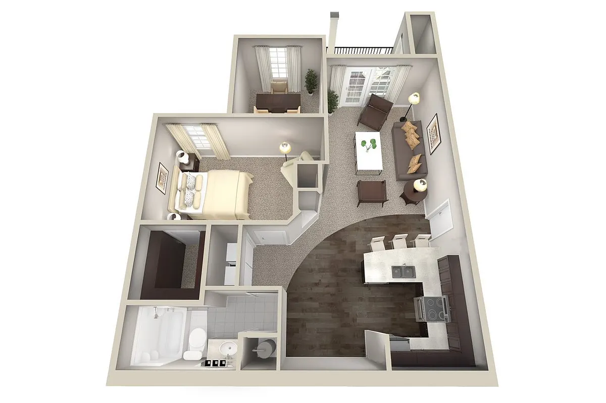 Floor plan The Red Oak