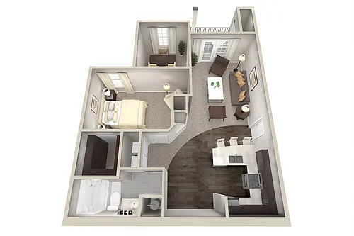 Floor plan The Red Oak