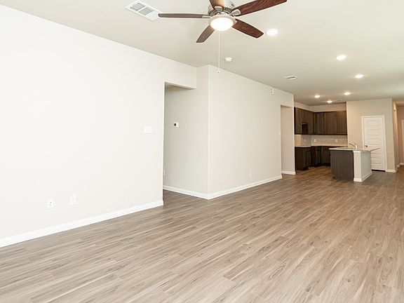 Family to Dining Area and Kitchen