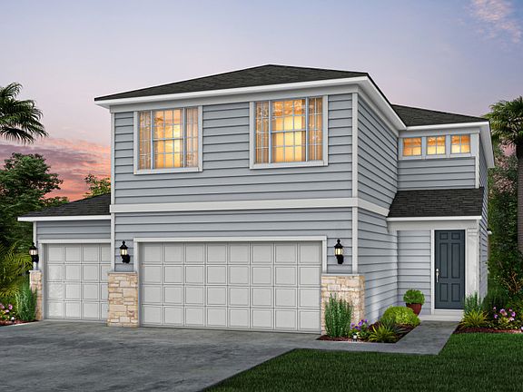 Traditional Elevation TD2 with Stone