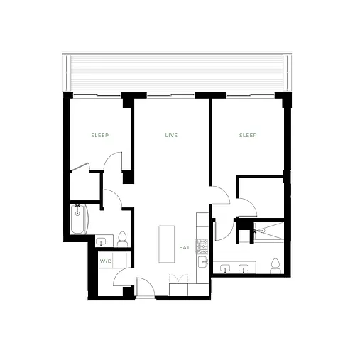 Floor plan B-BMR