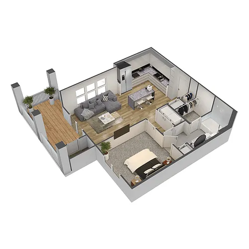 Floor plan Quantum