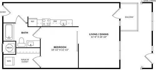 Floor plan A1