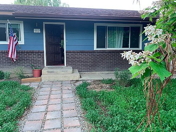 Front walk with Catalpa
