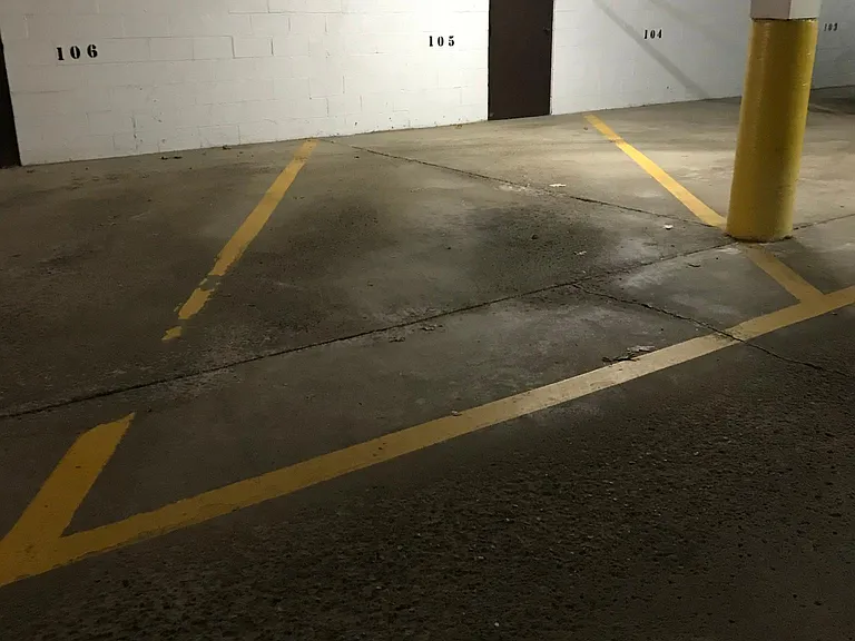 Designated parking space