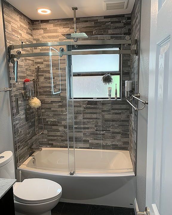 Newly renovated bathroom