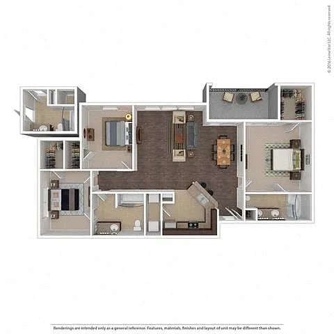 Floor plan Zanstra w/ Carport Included