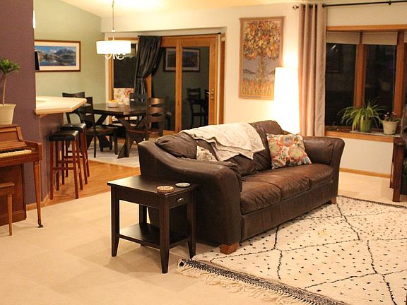 Open concept living area