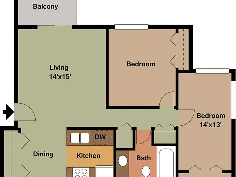 Country Knoll Apartments — Photo 22