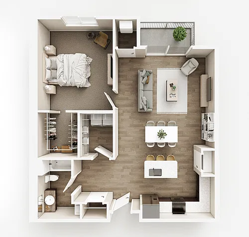 Floor plan Delphine