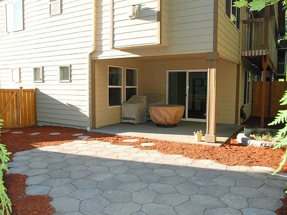 LARGE back yard!