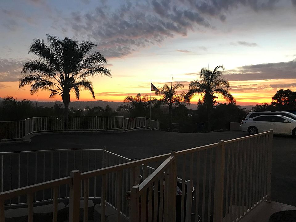 Sunset picture from your front door!