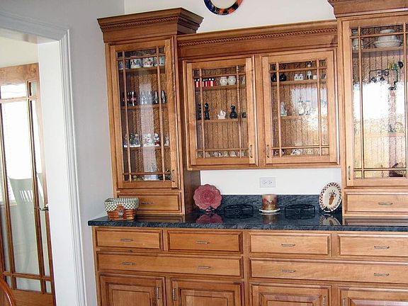 Built-in Maple Buffet