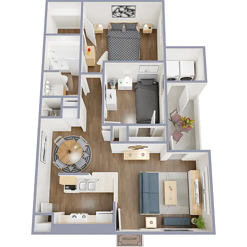 Floor plan B1