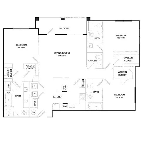 Floor plan C1