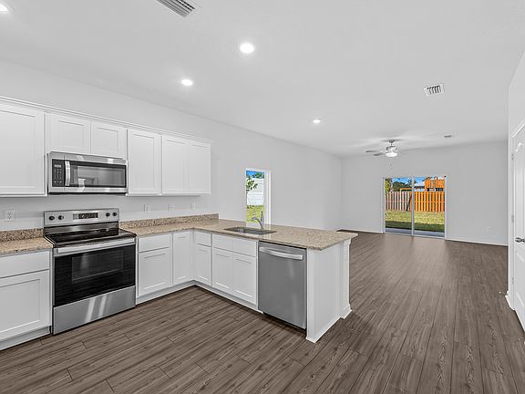 Enjoy plenty of counter space in the kitchen