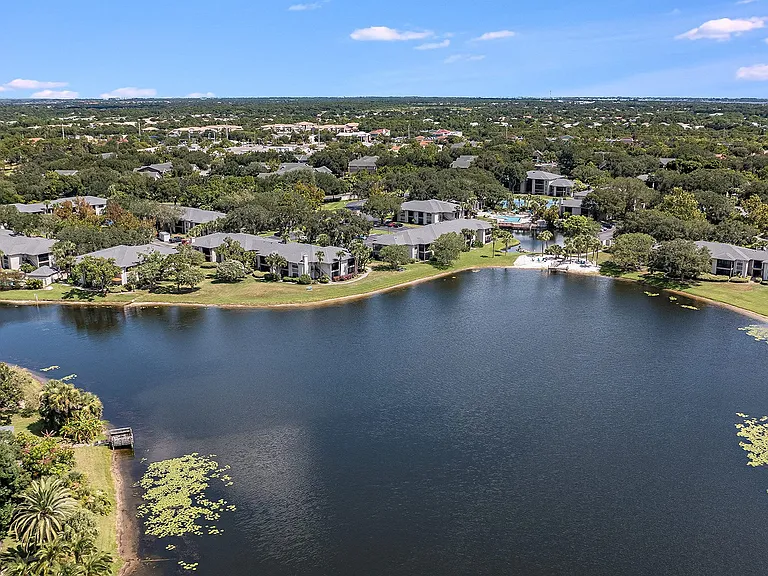 Aerial View of the Lakes at Suntree