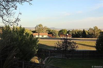Nice long distance views to the SE from back of house and yard
