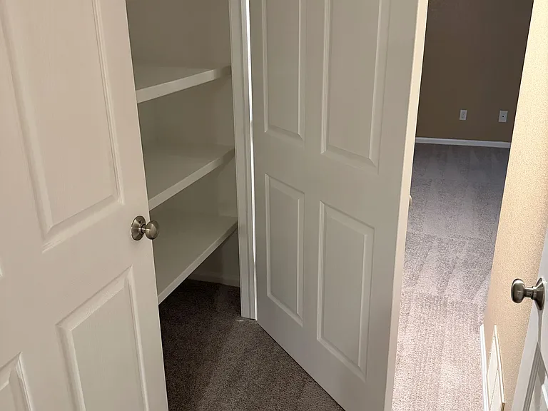 basement - hall - storage closet