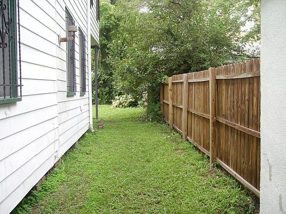 View along original driveway