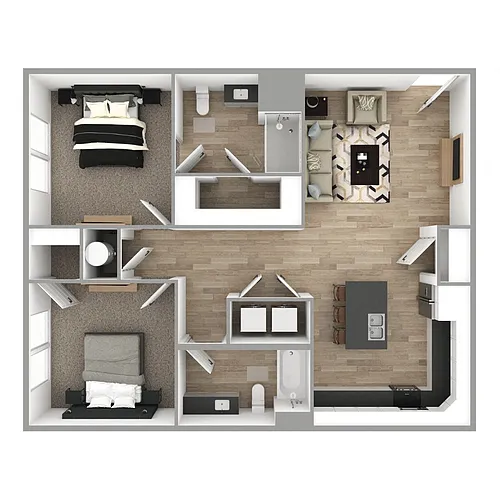 Floor plan B2