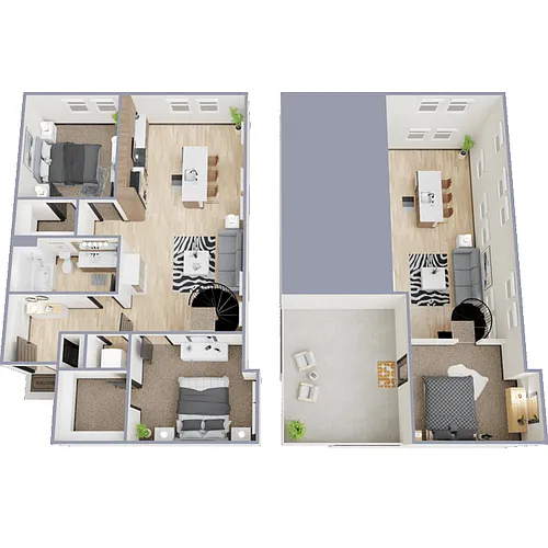 Floor plan 2A-Mezz
