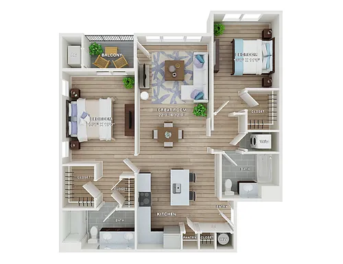 Floor plan Goldfinch