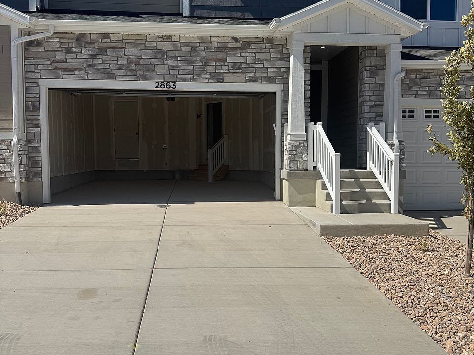 **Front view of the home**