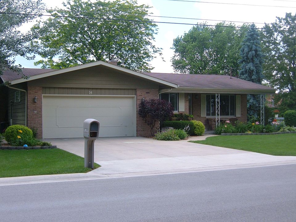 Street view with landscaping